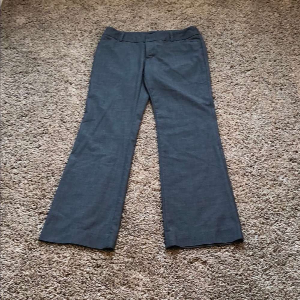 Stretch Gray Dress Pants